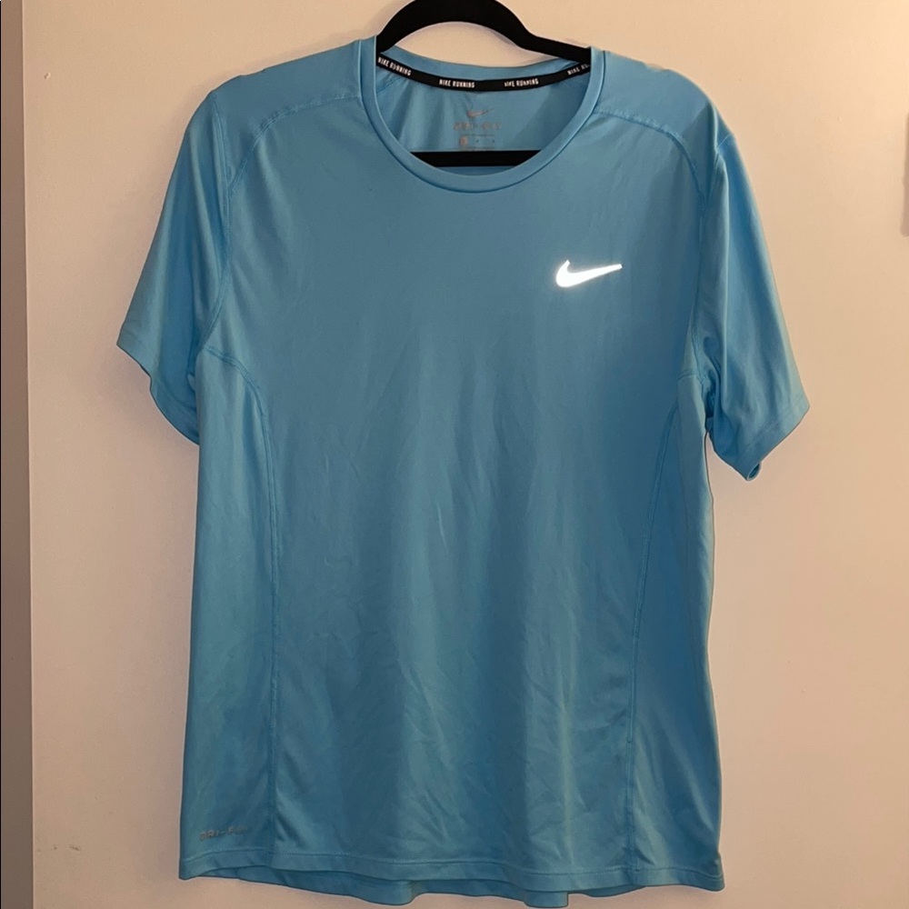 Nike Men's Dri-fit Blue T-Shirt